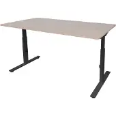 Schaffenburg Linesto Plus Bureau Rechthoekig Eiken T-Voet 1.200 (B) x 800 (D) x 655 (H) mm Melamine