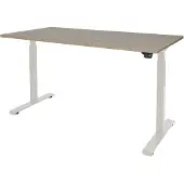 Schaffenburg Dextro Basic Zit-sta-bureau Rechthoekig Eiken T-Voet 1.800 (B) x 900 (D) x 705 (H) mm Melamine