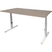 Schaffenburg Linesto Plus Bureau Rechthoekig Kersen T-Voet 1.200 (B) x 800 (D) x 655 (H) mm Melamine