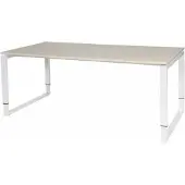 Schaffenburg Verstelbaar Bureau - Domino Plus 180x90 logan - wit frame