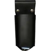 Xapron leren bottle holder - kleur Black (zwart)