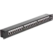DeLOCK 43295 Patchpaneel 483 mm (19) CAT 6 1 HE Zwart