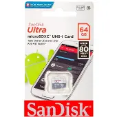 SanDisk SDSQUNR-064G-GN3MN memory card 64 GB MicroSDXC Class 10