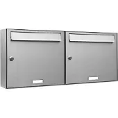 Brulo Brievenbus 1x2 personen adressen