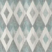 Dutch Wallcoverings Odyssee ruit blauw/grijs L961-01