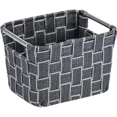 Wenko opbergmand 20 x 15 cm 4 liter polypropyleen antraciet