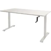 Schaffenburg Dextro Slinger Zit-sta-bureau Rechthoekig T-Voet 1.800 (B) x 800 (D) x 705 (H) mm Melamine