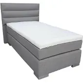Slaaploods.nl Romance - Boxspring inclusief matras - 80x200 cm - Grijs