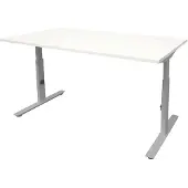 Schaffenburg Linesto Plus Bureau Rechthoekig T-Voet 1.400 (B) x 800 (D) x 655 (H) mm Melamine