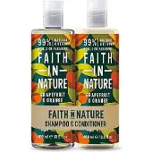 Faith In Nature grapefruit en orange shampoo en conditioner