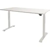 Schaffenburg Dextro Basic Zit-sta-bureau Rechthoekig T-Voet 1.200 (B) x 800 (D) x 705 (H) mm Melamine