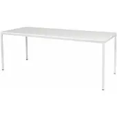 Schaffenburg Bureautafel - Domino Basic 200x80 wit - wit frame