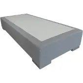 Slaaploods.nl Deluxe - Boxspring exclusief matras - 120x220 cm - Grijs