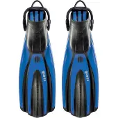 Mares Avanti Superchannel Bungee Blauw Small 37-40