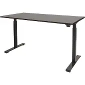Schaffenburg Dextro Basic Zit-sta-bureau Rechthoekig Eiken T-Voet 1.800 (B) x 800 (D) x 705 (H) mm Melamine
