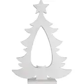 Long Island Living Wooden Tree T-Light White 60 cm