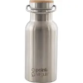 Point-Virgule Drinkfles Isoleerfles inox - 350 ml - bamboe deksel