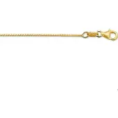 Trendjuwelier huiscollectie 4018377 Collier Geelgoud Venetiaans 0,9 mm