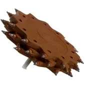 Tercoo Triple Rotary Disc Bruin