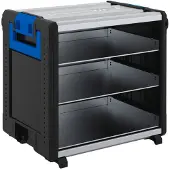 SORTIMO WorkMo module met 3 BOXX-bodems – Opbergruimte voor L-BOXXen 136 G4 & 102 G4 – M