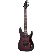 Schecter Omen Elite-6 FR Black Cherry Burst elektrische gitaar