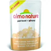 Almo Nature HFC Natural Kattenvoer - Maaltijdzakje - Kip en Zalm