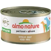 Almo Nature 24x HFC Natural Hondenvoer Nat Kalfsvlees 95 gr