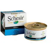 Schesir 12x Kattenvoer Tonijn in Gelei 85 gr