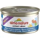 Almo Nature 24x Daily Menu Kattenvoer Nat Mousse Oceaanvis 85 gr