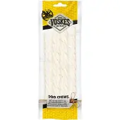 Voskes 10x Hondensnacks Spaghetti White 20 cm 8 stuks