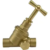 Riko stopkraan 22 mm g.keur capxcap met aftap.