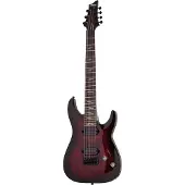 Schecter Omen Elite-7 Black Cherry Burst elektrische gitaar