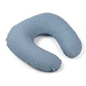 Doomoo Softy - Klein Voedingskussen - Biologisch Katoen - 150 cm - Classic Blue