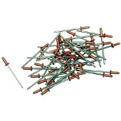 Gesipa 1454121 Popnagel (Ø x l) 5 mm x 10 mm Staal Aluminium Blindniet Al/St 5x10mm Grosskopf K14 KS 4,5-6,0mm 250 stuk(s)