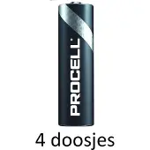Procell 4x Procell Alkaline AA/LR6 10 pack -