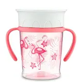Canpol Babies JUNGLE babybeker 360° 270ml - 6m+ Roze