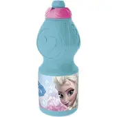 Disney Frozen Frozen Floral drinkfles 400 ml lichtblauw/roze