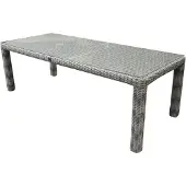 AVH-Collectie Bergamo dining tuintafel 240x100xH78 cm wit grijs