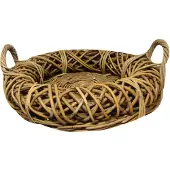 AVH-Collectie Mulan rotan mand 50x50xH12 cm