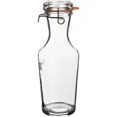 Luigi Bormioli Lock-eat karaf met patentdeksel helder - 1 liter