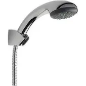 Plieger Start Badset - 1 stand - handdouche - Doorsnede ø 8 cm - Wandhouder - Chroom