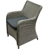 AVH-Collectie Bilbao dining tuinstoel grijs
