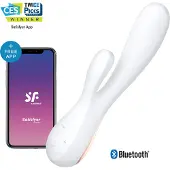 Satisfyer Mono Flex G-Spot Vibrator Met App - Wit