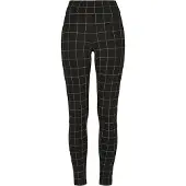 Urban Classics Leggings zwart / wit
