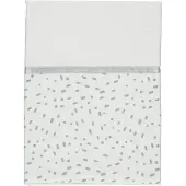 Briljant Baby Laken Ledikant 100x150 Minimal Dots Stone Green KL.60R
