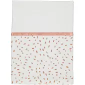 Briljant Minimal Dots Terra 100 x 150 cm Ledikantlaken 131R