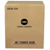 Minolta 8936-404 toner cartridge zwart nr. 302B ( 2 stuks ) origineel