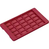 Lurch - Flexiform Chocoladevorm - rood - 20.5x12cm