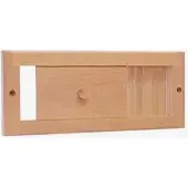 Saunia - Ventilatie schuifdeurtje - sauna ventilatie