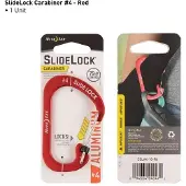 Nite Ize SlideLock Carabiner #4 - Aluminium Red